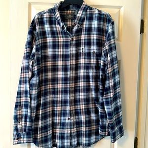 G.H. Bass & Co. Plaid Flannel Shirt. Size XL.